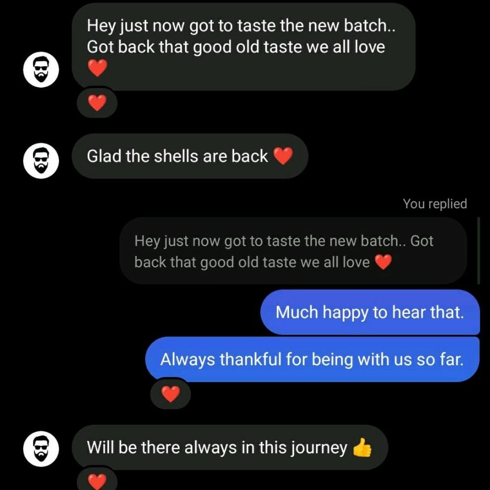 Sharing some "caring customer" things with you.