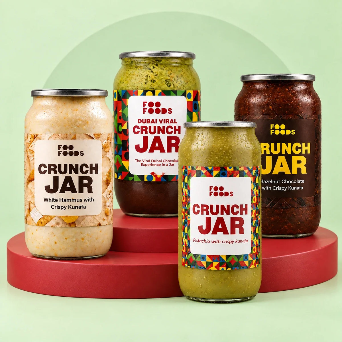 Kunafa Crunch Jars