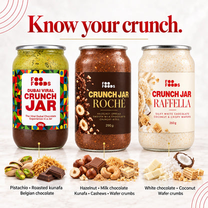 Crunch Jar Combo – Pistachio, Roché & Raffella | Saver’s Choice