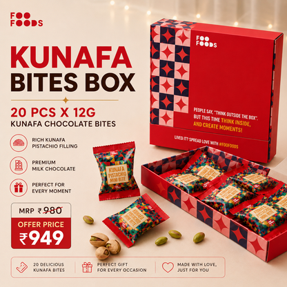 Kunafa Bites Box - 20 x 12g individual packs