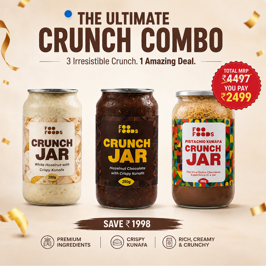 Crunch Jar Combo - Pistachio, Nutella & Bueno Inspired - Saver’s Choice