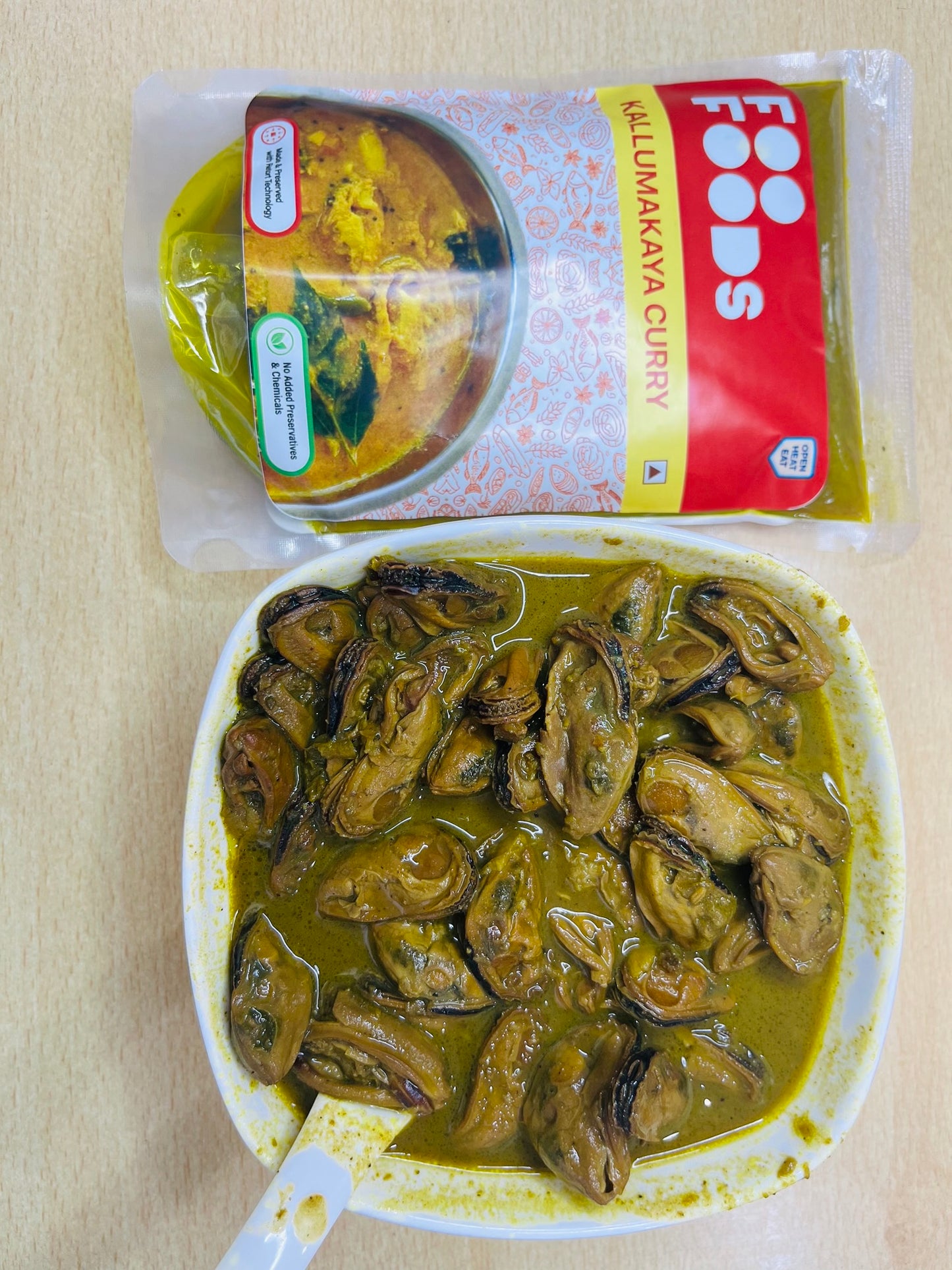 Kallumakkaya Curry - Malabar Mussels Curry - Just Heat & Eat