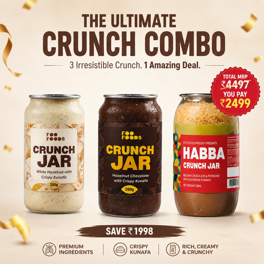 Crunch Jar Combo - Pistachio, Nutella & Bueno Inspired - Saver’s Choice