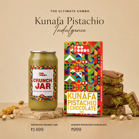 Kunafa Pistachio Ultimate Combo - Viral Kunafa Pistachio Chocolate & Viral Pistachio Crunch Jar