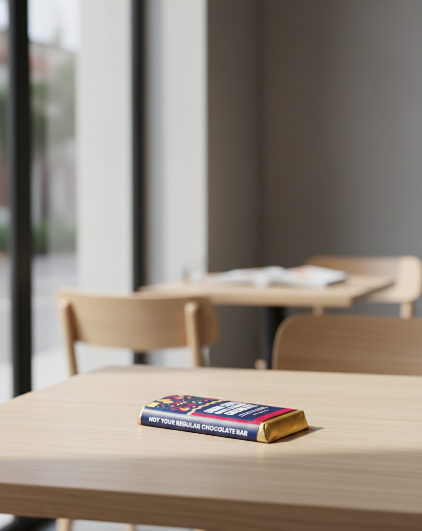 Oman Chips Kunafa Pistachio Chocolate - 200g Bar