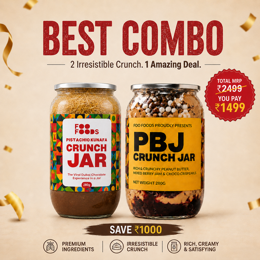 Best Jar Combo - Habba & PBJ Crunch Jar Combo | Save ₹1000 | -Saver's Choice