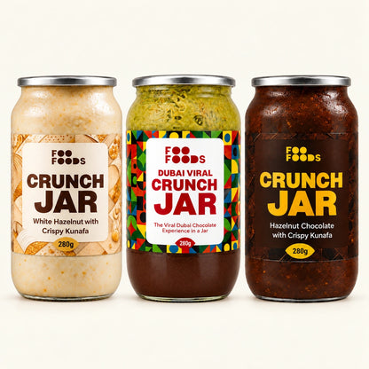 Crunch Jar Combo - Pistachio, Nutella & Bueno Inspired - Saver’s Choice