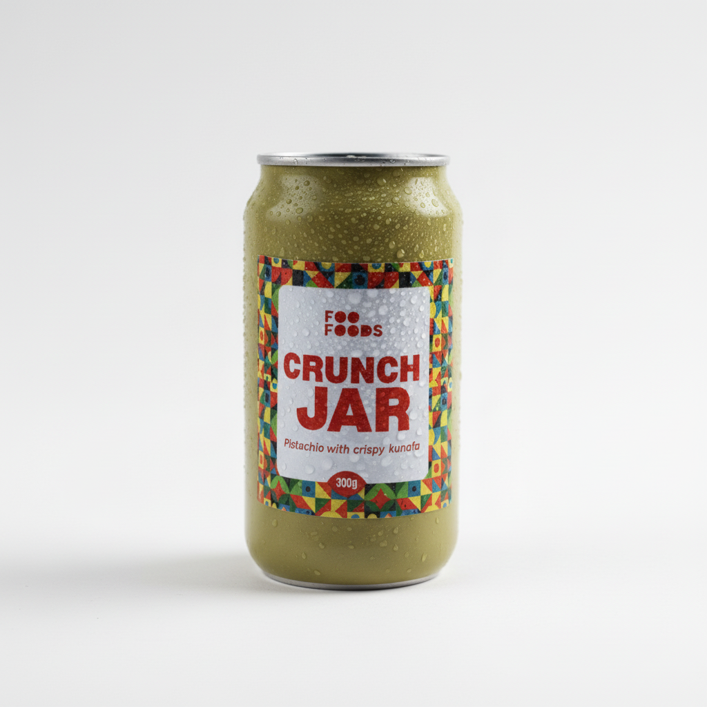 Foo Foods Crunch Jar - Kunafa Pistachio