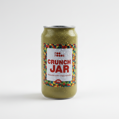 Foo Foods Crunch Jar - Kunafa Pistachio