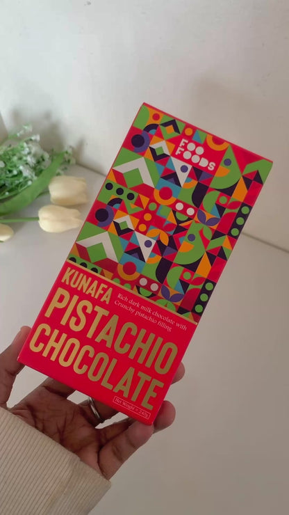 Viral Kunafa Pistachio Chocolate - Big Bar 240g